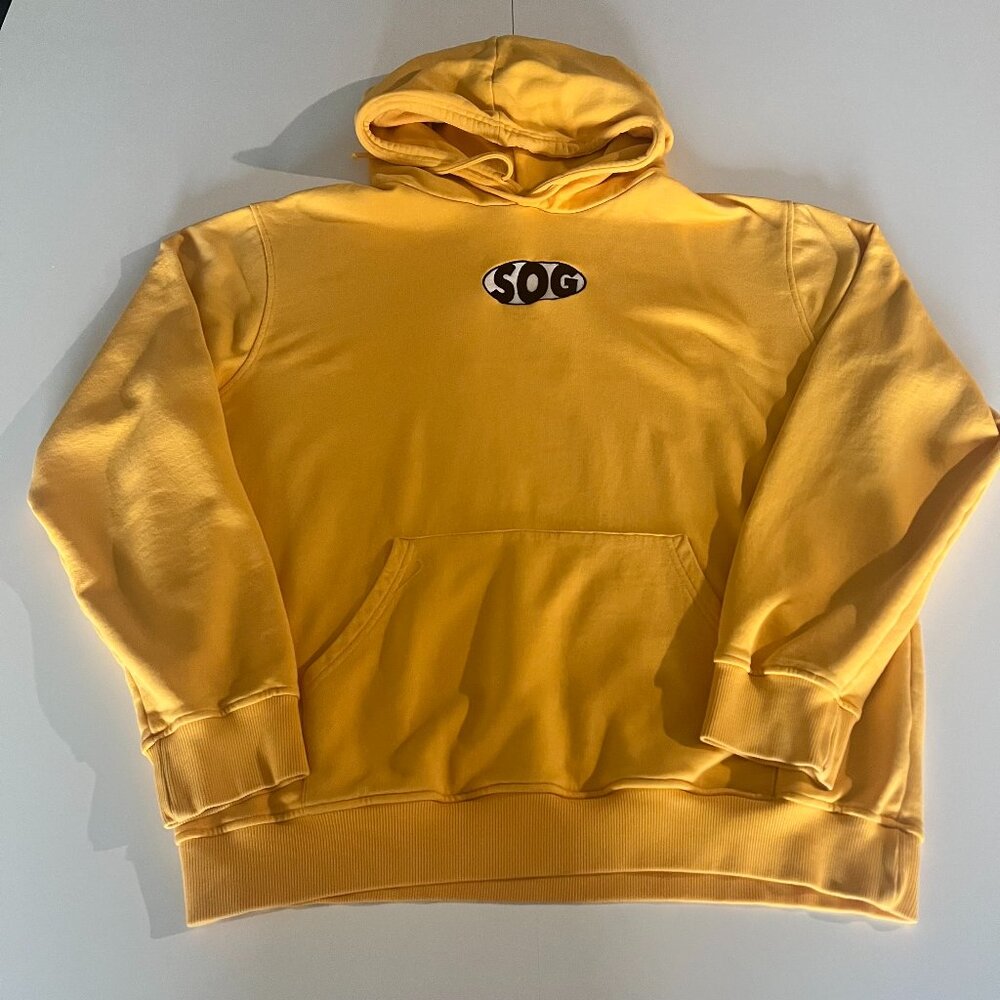 SOG Mens Killing Them Softly Hoodie Portugal Sz XL Y2K Streetwear 100% Cotton